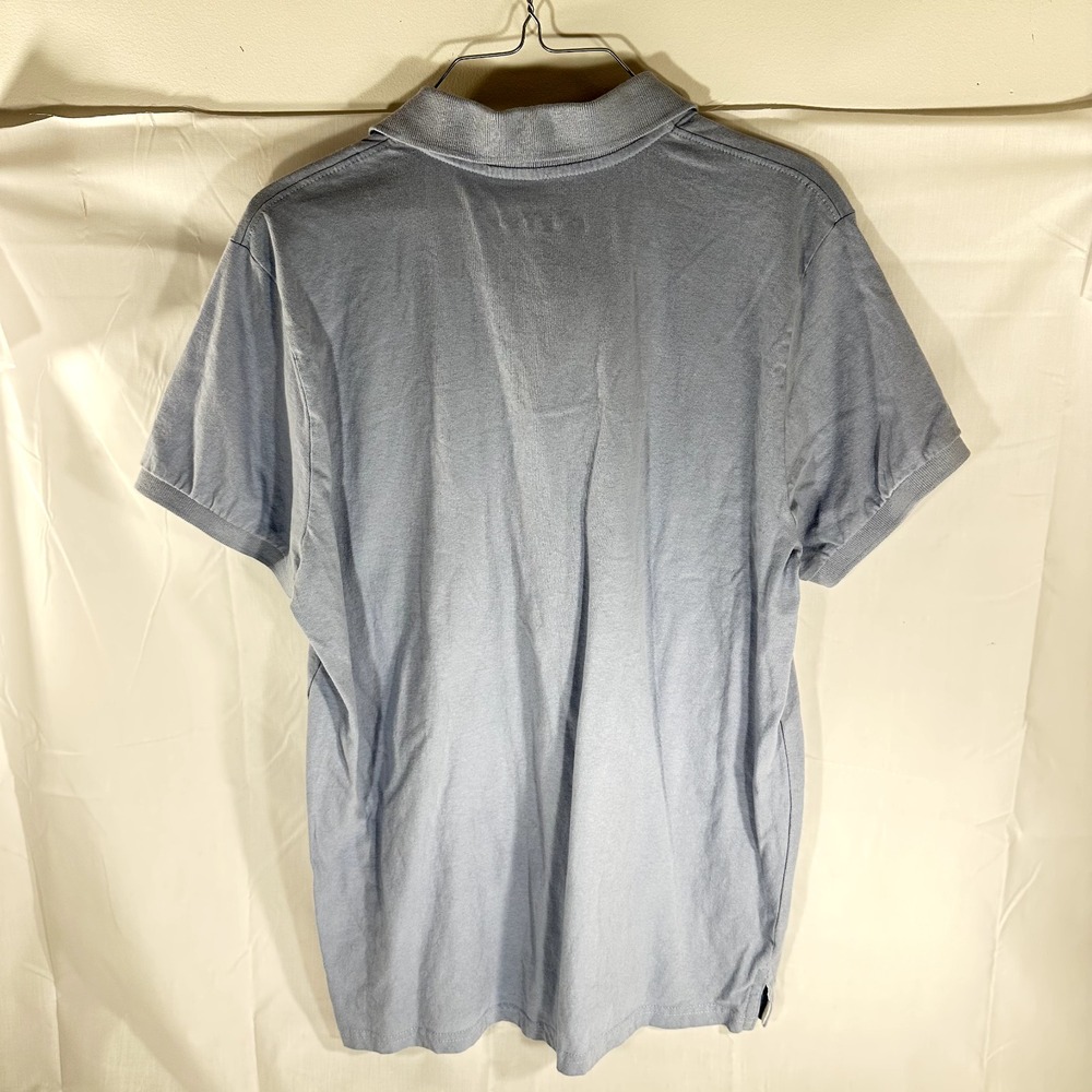 Aeropostale Polo Shirt A87 Short Sleeve Blue Size Large - Picture 3 of 3